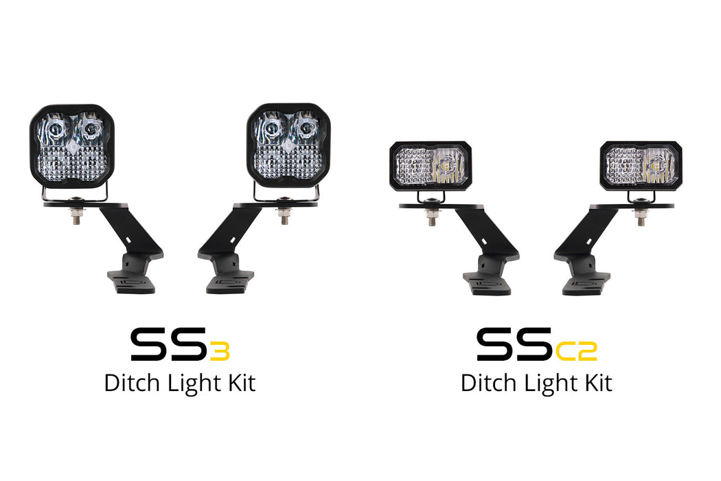 SSC2 LED Ditch Light Kit For 19-21 Ford Ranger Sport Yellow Combo