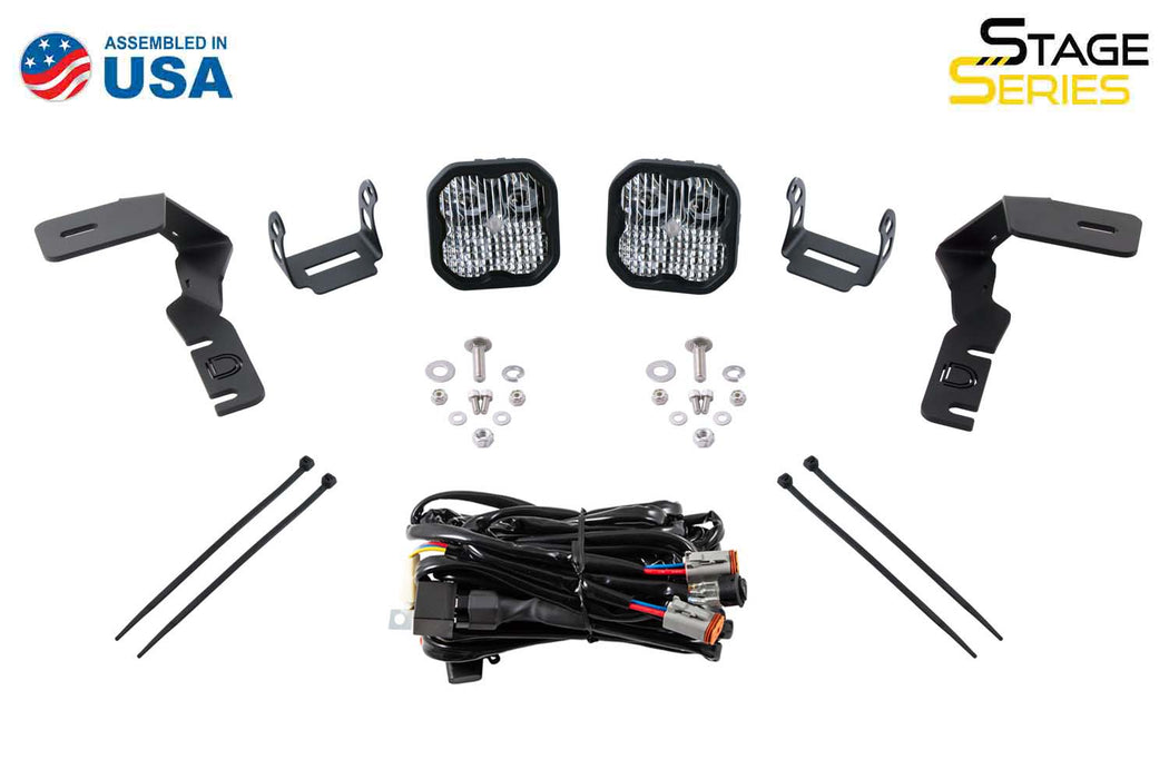SSC2 LED Ditch Light Kit For 19-21 Ford Ranger Sport Yellow Combo