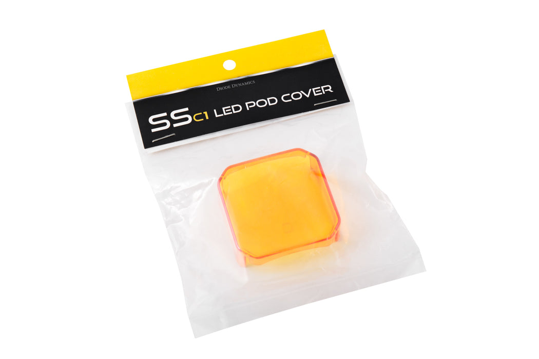 Diode Dynamics - Stage Series C1 LED Pod Cover  Yellow (one)