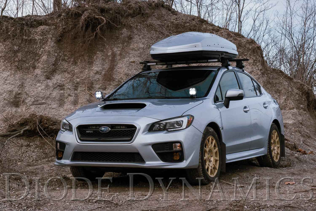 SSC2 LED Ditch Light Kit For 15-21 Subaru WRX/STi Sport White Combo
