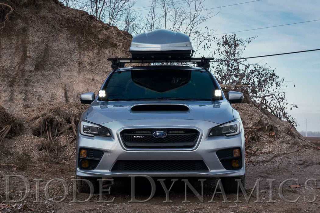 SSC2 LED Ditch Light Kit For 15-21 Subaru WRX/STi Sport White Combo
