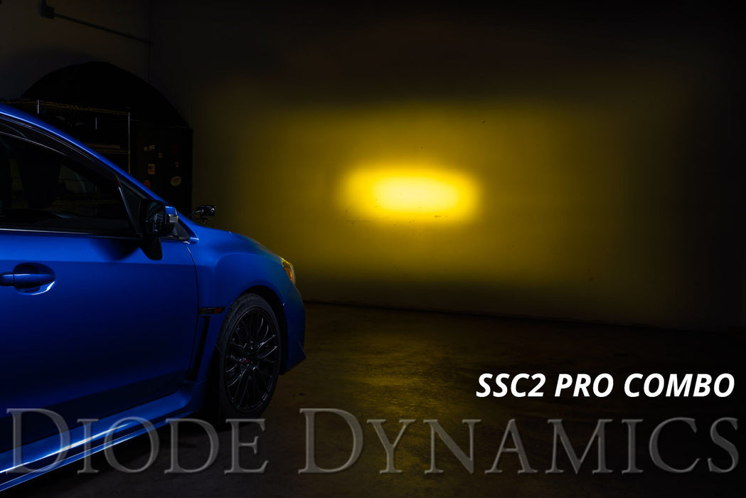 SSC2 LED Ditch Light Kit For 15-21 Subaru WRX/STi Sport White Combo