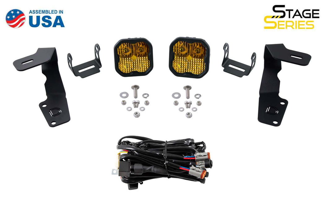 SSC2 LED Ditch Light Kit For 15-21 Subaru WRX/STi Sport White Combo