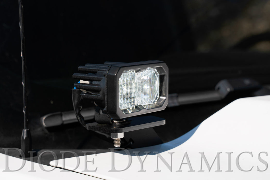 SS3 LED Ditch Light Kit For 2014-2019 Silverado/Sierra Pro White Combo