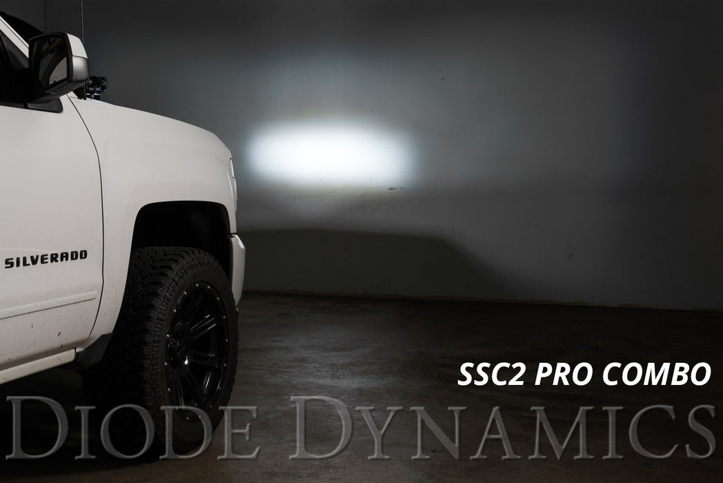 SSC2 LED Ditch Light Kit For 2014-2019 Silverado/Sierra Sport Yellow Combo