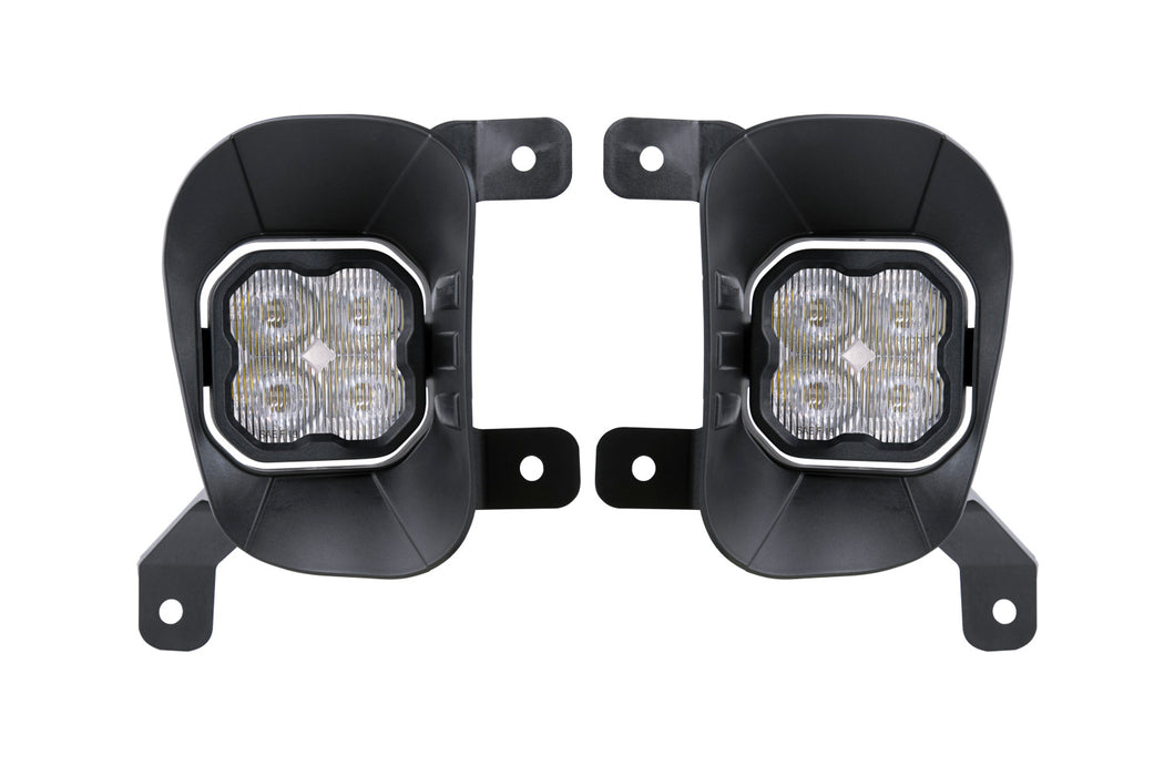 Diode Dynamics - SS3 Ram Vertical LED Fog Light Kit Pro White SAE Fog