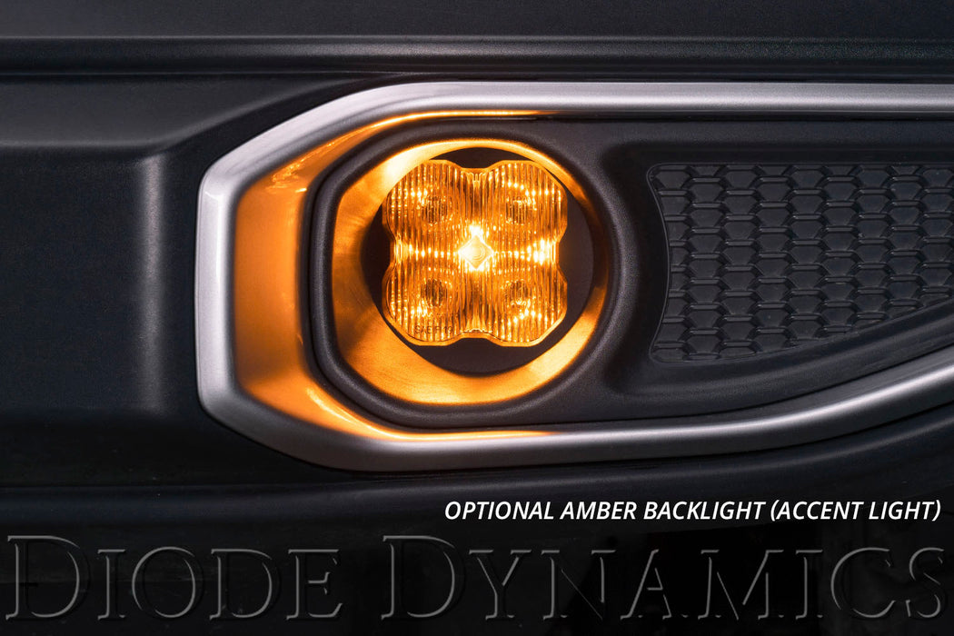 Diode Dynamics - SS3 Ram Vertical LED Fog Light Kit Pro White SAE Fog