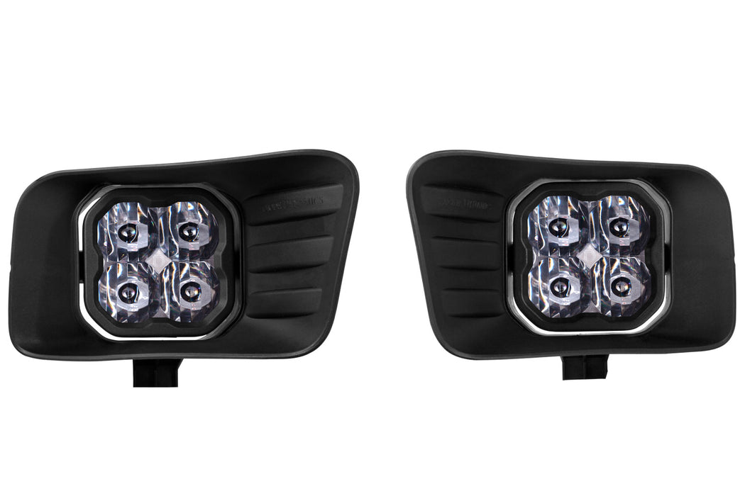 Diode Dynamics - SS3 Ram Horizontal LED Fog Light Kit Pro White SAE Fog