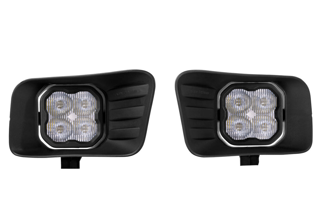 Diode Dynamics - SS3 Ram Horizontal LED Fog Light Kit Pro White SAE Fog