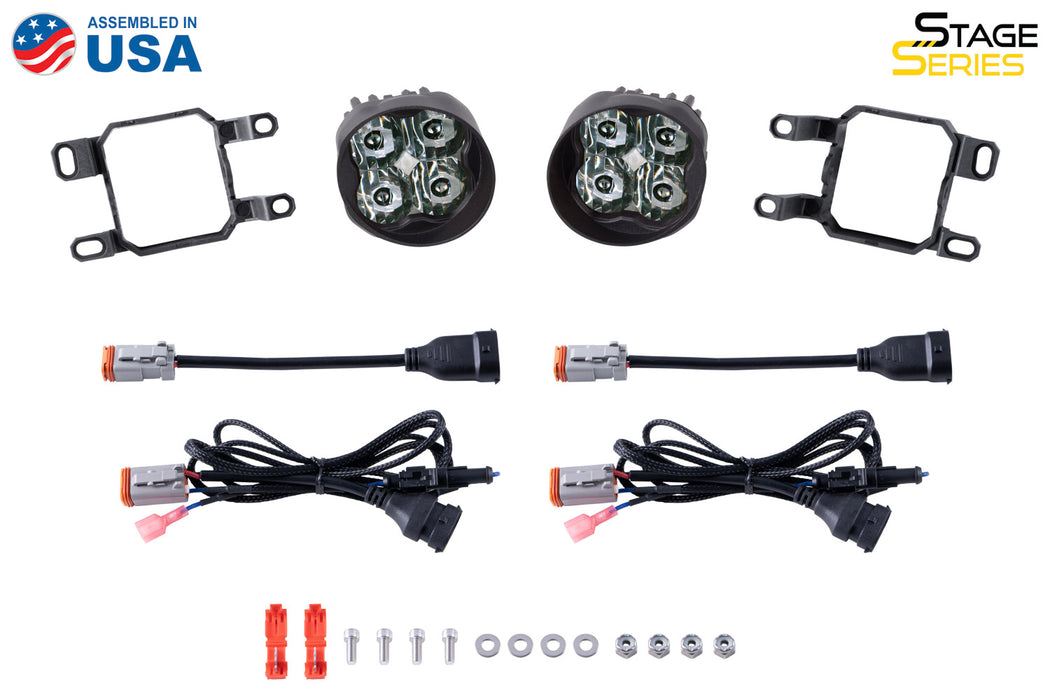 Diode Dynamics -DD6741 - SS3 Type CGX LED Fog Light Kit Pro White SAE Fog