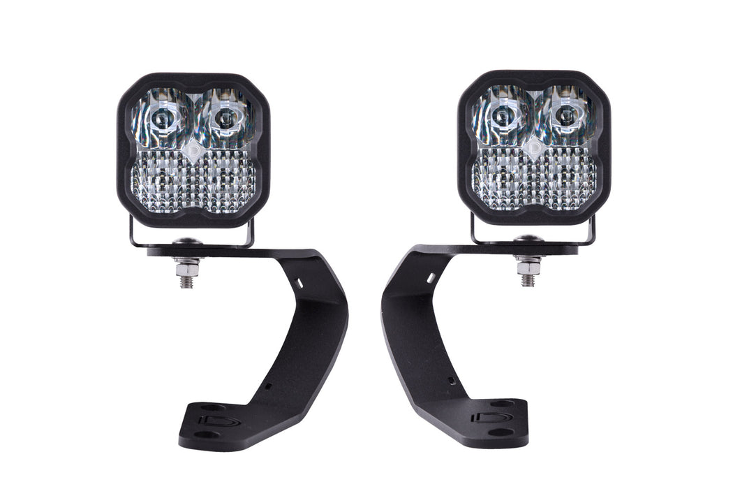 SS3 LED Ditch Light Kit For 2010-2021 Toyota 4Runner Pro White Combo