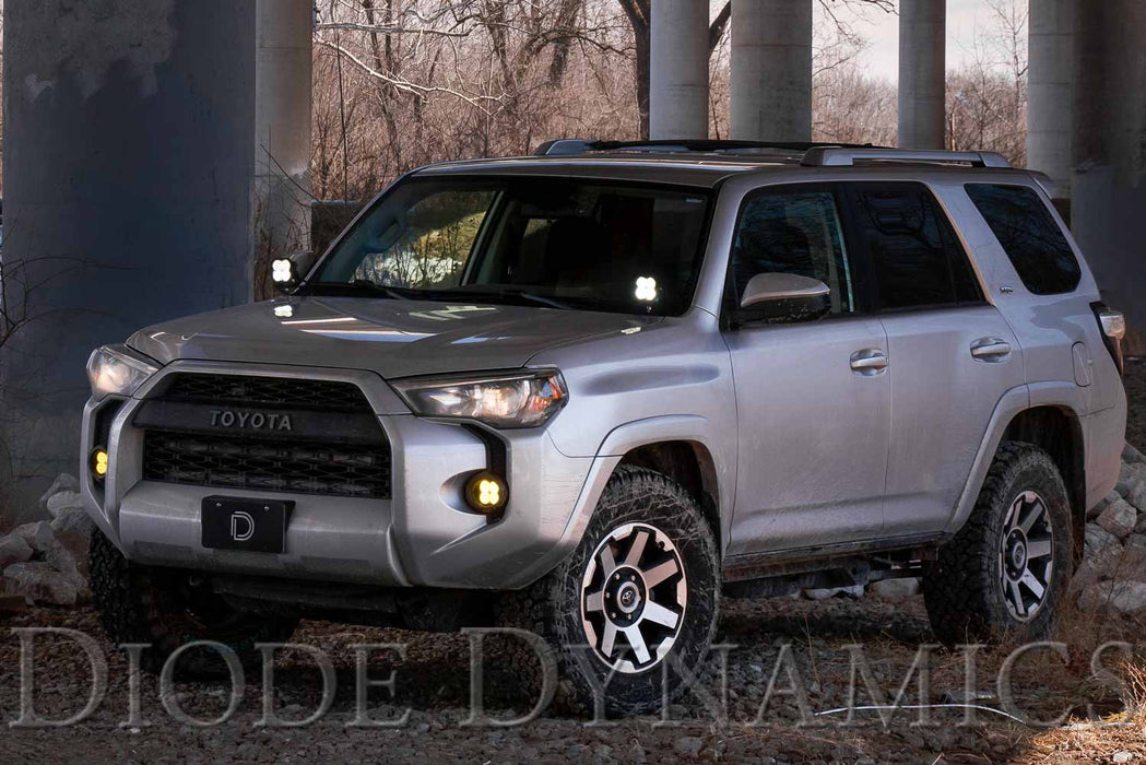 SSC2 LED Ditch Light Kit For 2010-2021 Toyota 4Runner Sport Yellow Combo
