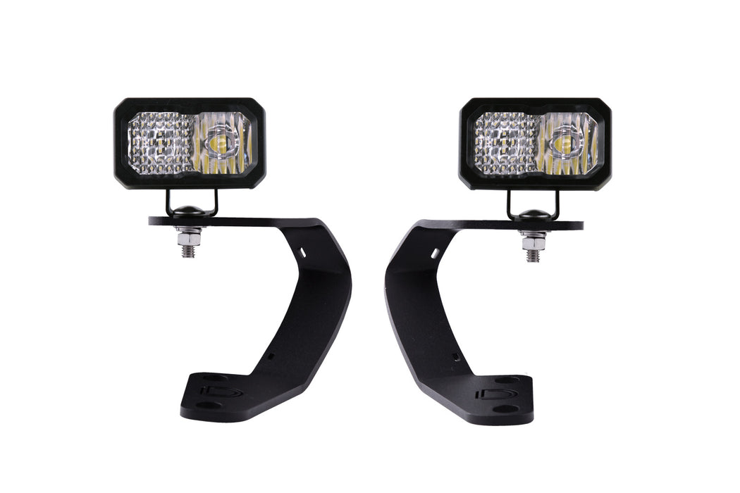 SSC2 LED Ditch Light Kit For 2010-2021 Toyota 4Runner Pro White Combo