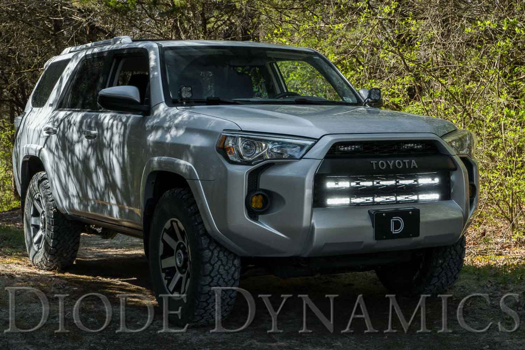SS30 Single Stealth Lightbar Kit For 2014-2019 Toyota 4Runner White Driving