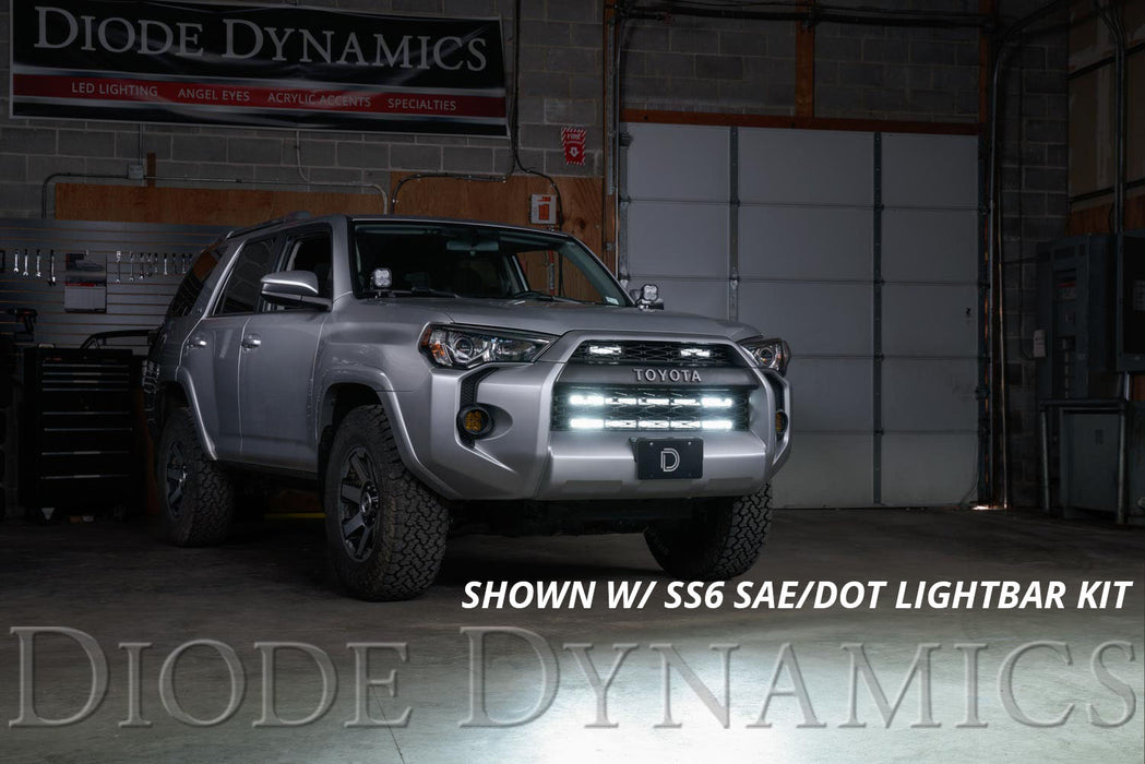 SS30 Single Stealth Lightbar Kit For 2014-2019 Toyota 4Runner White Driving