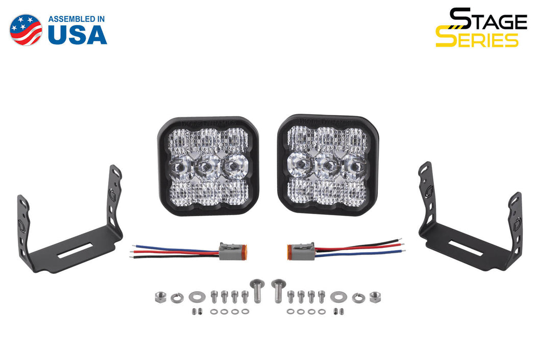 Diode Dynamics - SS5 LED Pod Pro White Combo (pair)