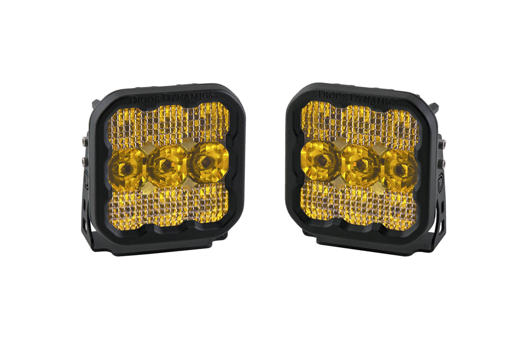 Diode Dynamics - SS5 LED Pod Pro Yellow Combo (pair)