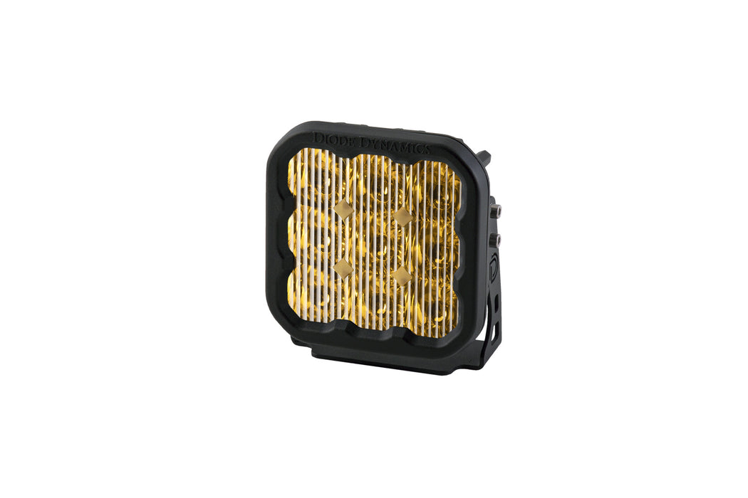 Diode Dynamics - SS5 LED Pod Pro Yellow Driving (single)