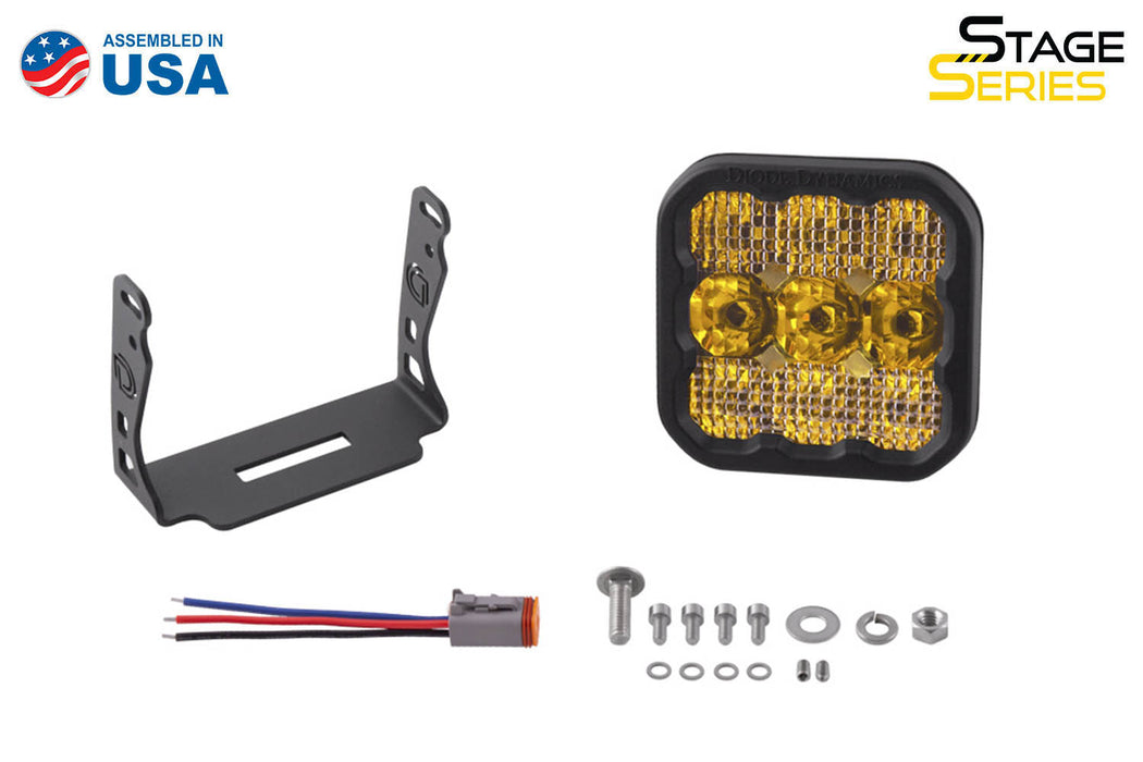 Diode Dynamics - SS5 LED Pod Pro Yellow Driving (single)