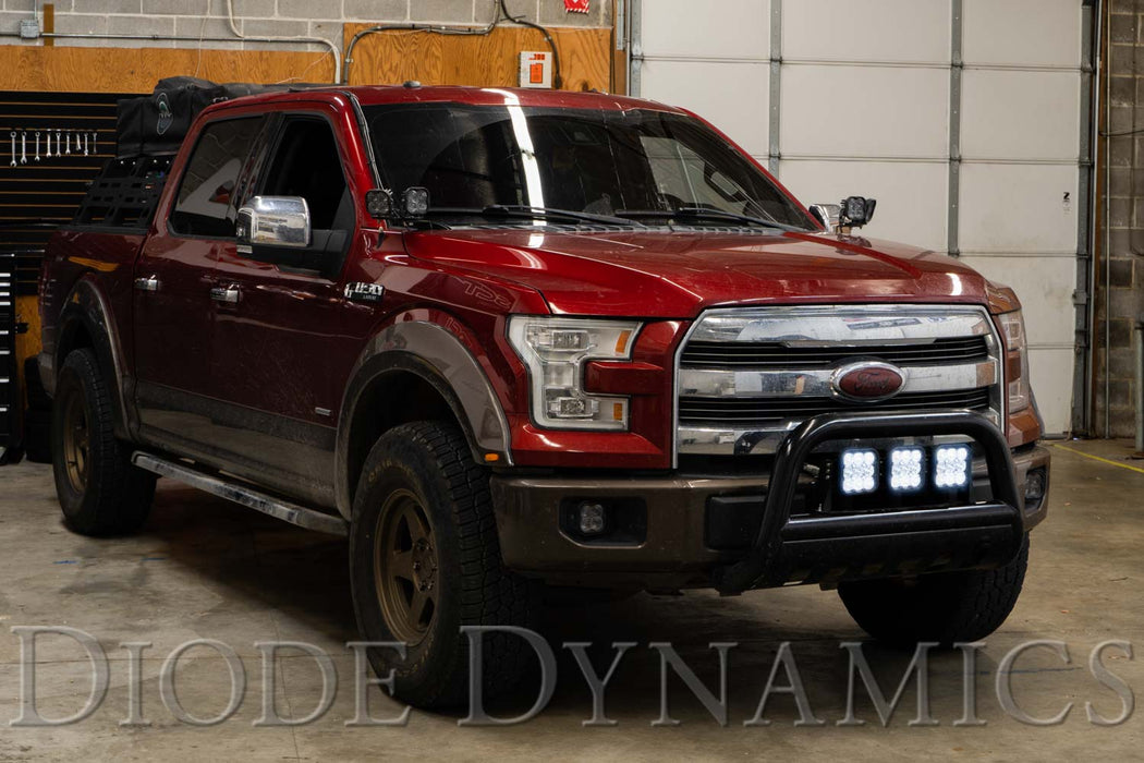 Diode Dynamics - SS5 Sport Universal CrossLink 3-Pod Lightbar White Combo