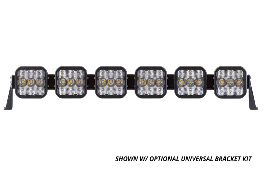 Diode Dynamics - SS5 Sport Universal CrossLink 6-Pod Lightbar White Combo