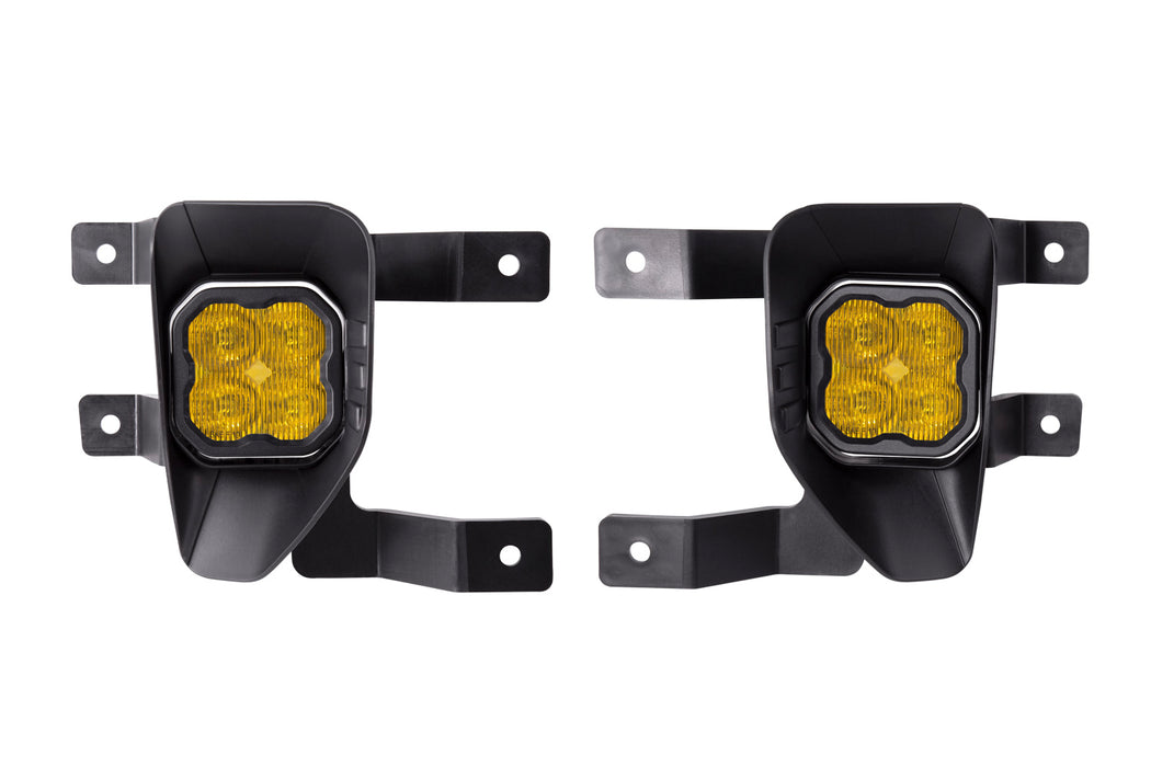 Diode Dynamics - SS3 Type SV1 LED Fog Light Kit Max Yellow SAE Fog