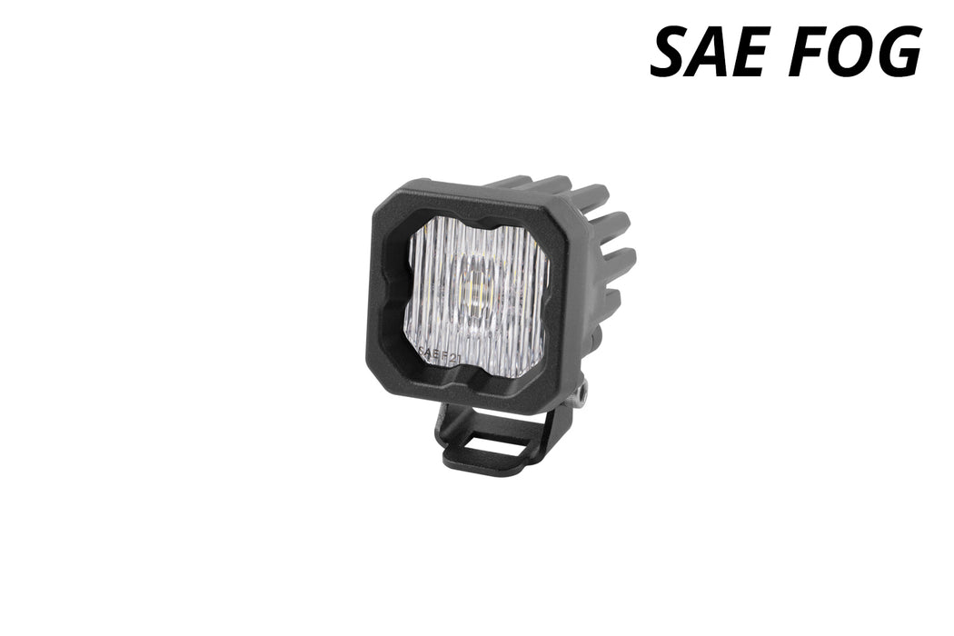 Diode Dynamics - Stage Series C1 LED Pod White SAE Fog Standard WBL (one)