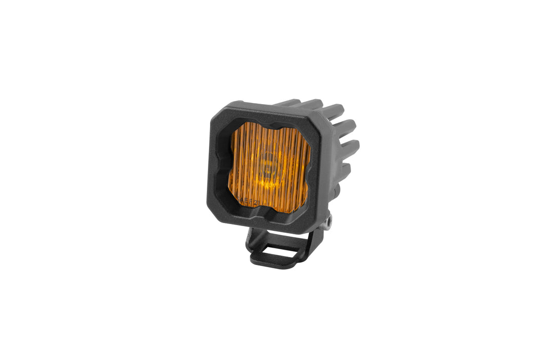 Diode Dynamics - Stage Series C1 LED Pod Yellow SAE Fog Standard ABL (one)