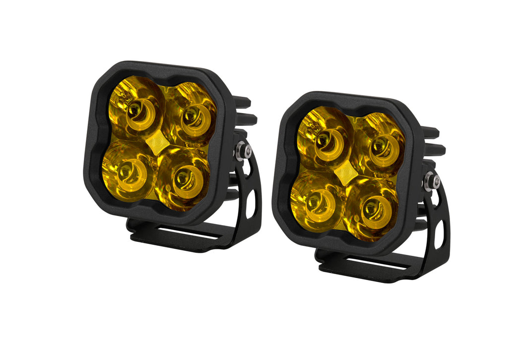 Diode Dynamics - SS3 Pro ABL Yellow Spot Standard (pair)