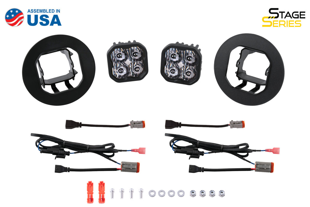 Diode Dynamics - SS3 Max Type GM-5 Kit ABL Yellow SAE Fog