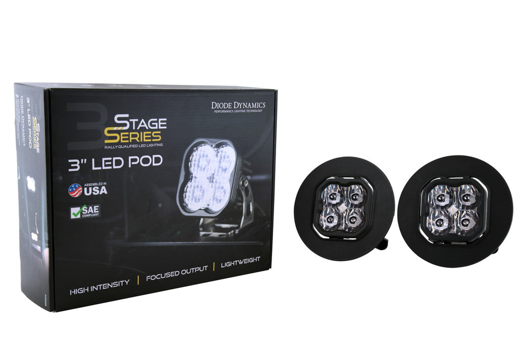 Diode Dynamics - SS3 Max Type GM-5 Kit ABL Yellow SAE Fog