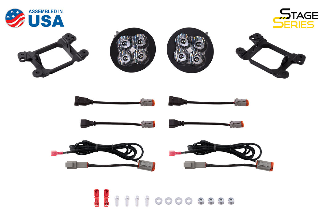 Diode Dynamics - SS3 Max Type M Kit ABL Yellow SAE Fog