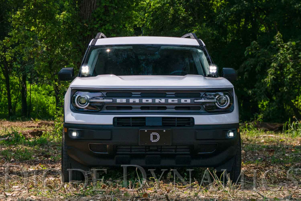 Diode Dynamics - SS3 LED Ditch Light Kit For 2021 Ford Bronco Sport  Pro White Combo