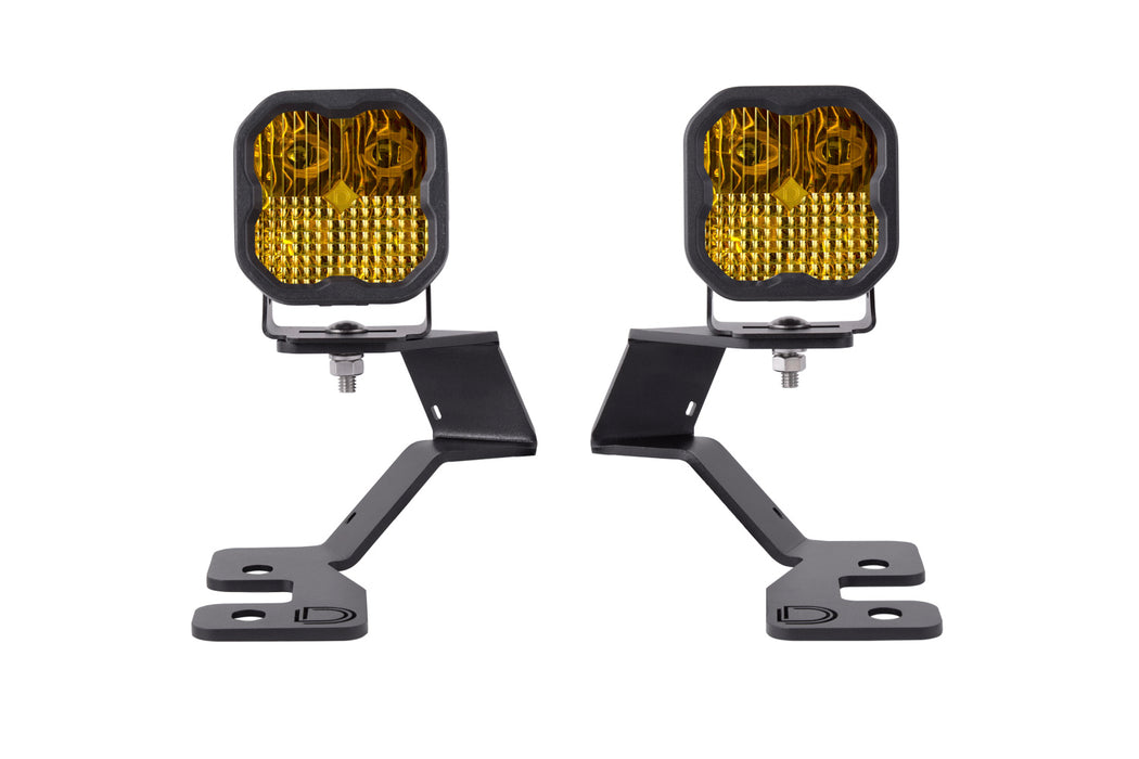 Diode Dynamics - SS3 LED Ditch Light Kit For 2021 Ford Bronco Sport  Pro Yellow Combo