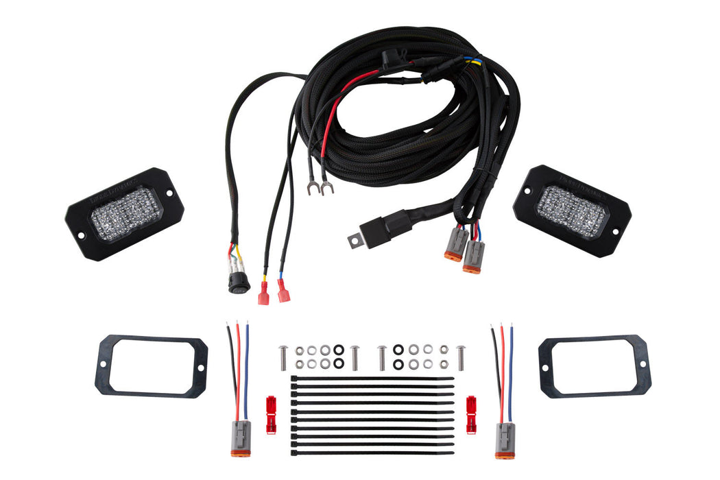 Diode Dynamics - Stage Series Flush Mount Reverse Light Kit C2 Pro