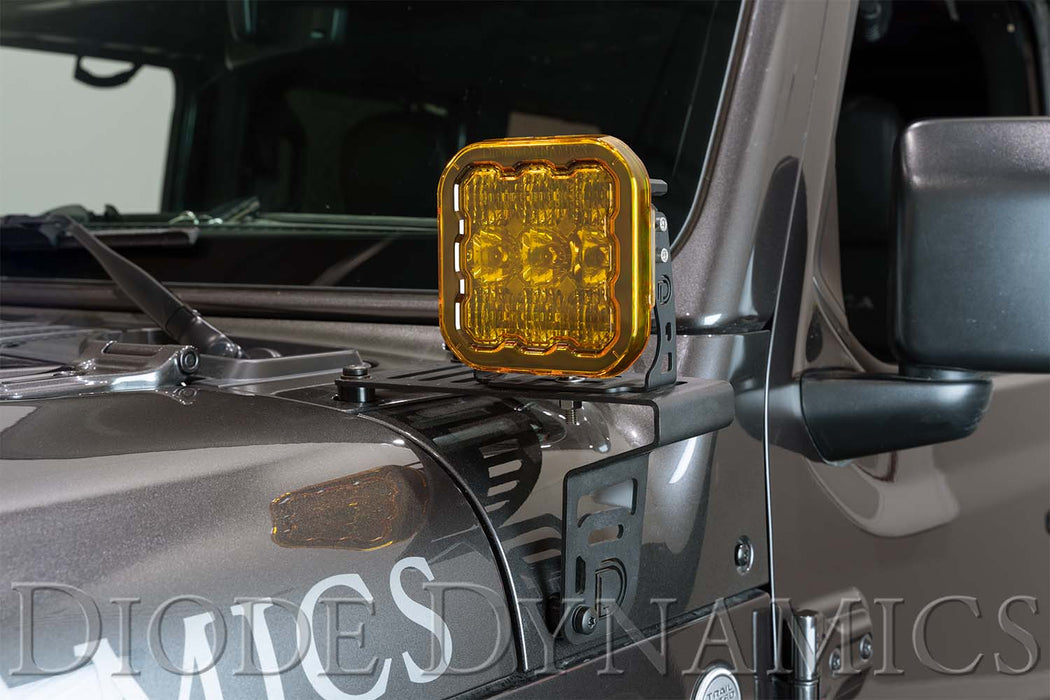 Diode Dynamics - SS5 LED Pod Cover  Yellow (one)