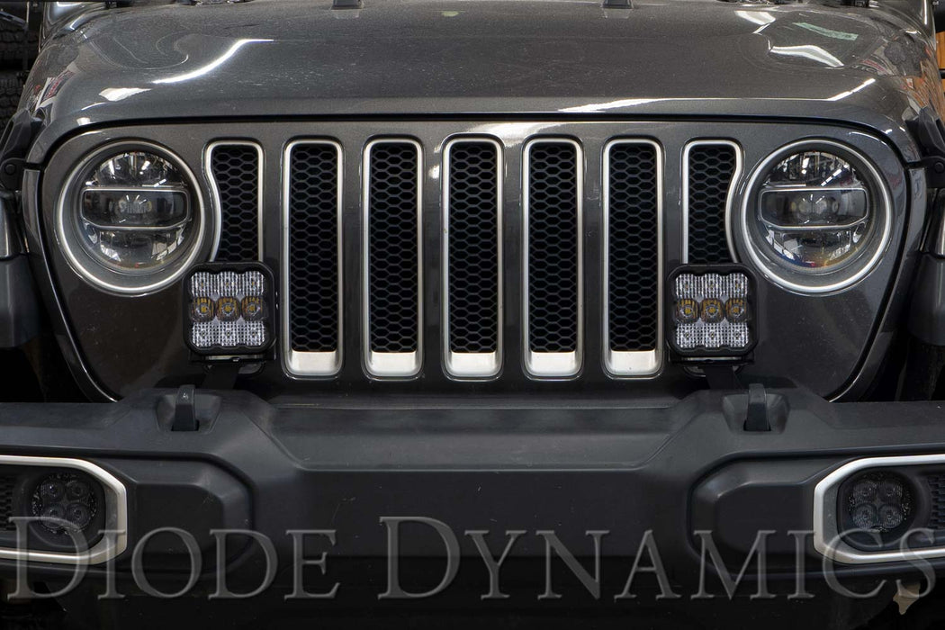 Diode Dynamics - Jeep JL SS5 CrossLink Bumper Lightbar Kit  Pro Combo