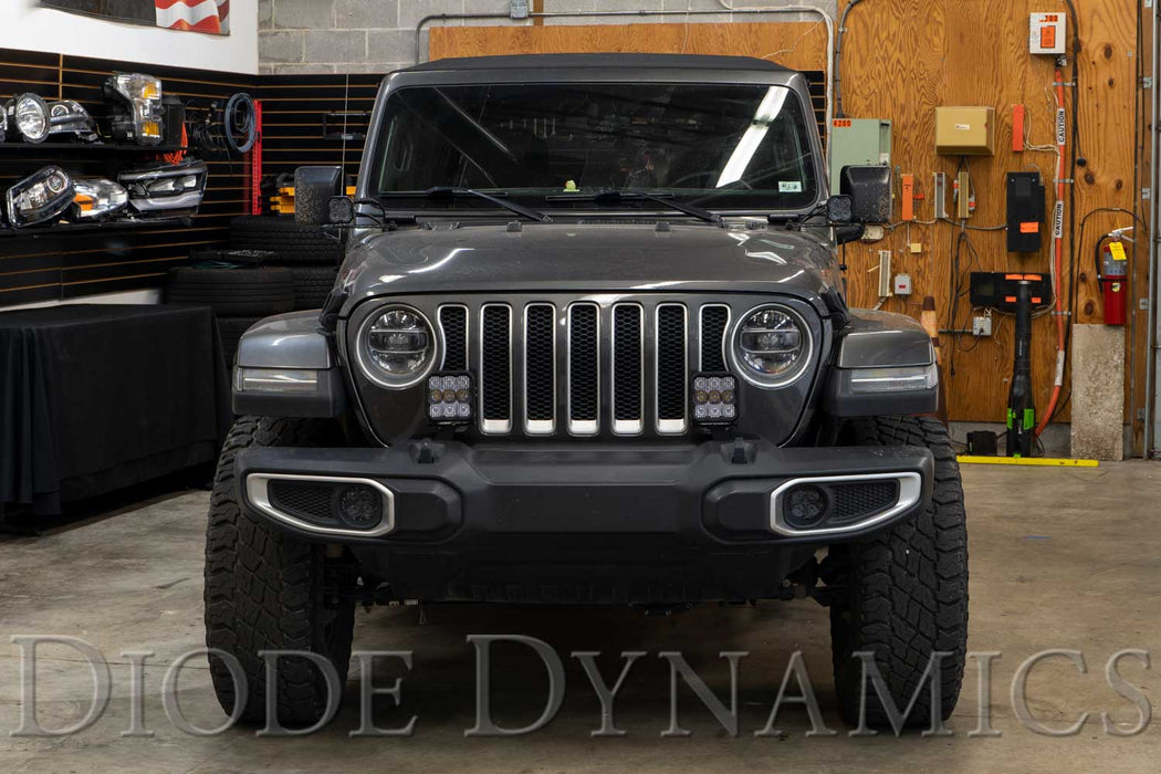 Diode Dynamics - Jeep JL SS5 CrossLink Bumper Lightbar Kit  Pro Driving