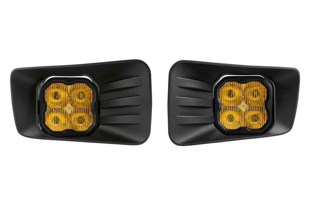 Diode Dynamics - SS3 Type CH LED Fog Light Kit Max Yellow SAE Fog