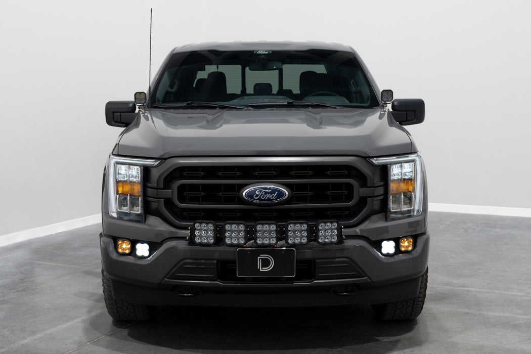 Diode Dynamics - SS3 LED Fog Pocket Kit For 2021-2022 Ford F-150 White Pro