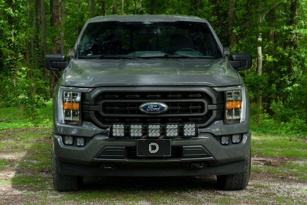 SS5 Grille CrossLink Lightbar Kit For 2021-2022 Ford F-150 Pro Yellow Combo