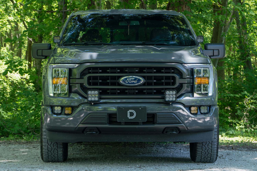 SS5 Bumper LED Pod Light Kit For 2021-2022 Ford F-150 Sport Yellow Driving