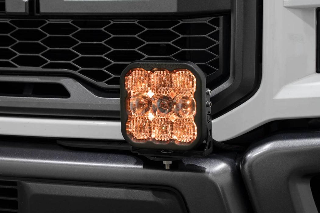 Diode Dynamics - SS5 Bumper Bracket Kit For 2017-2020 Ford Raptor