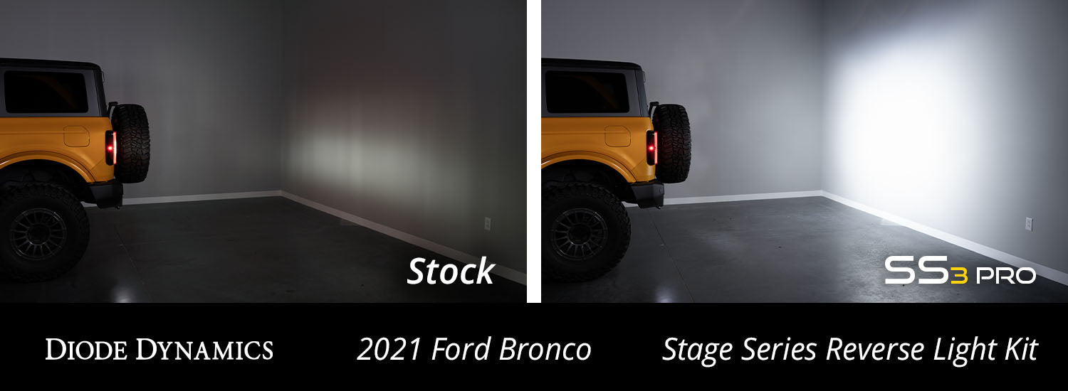 Diode Dynamics - Stage Series Reverse Light Kit For 2021-2023 Ford Bronco C2 Pro