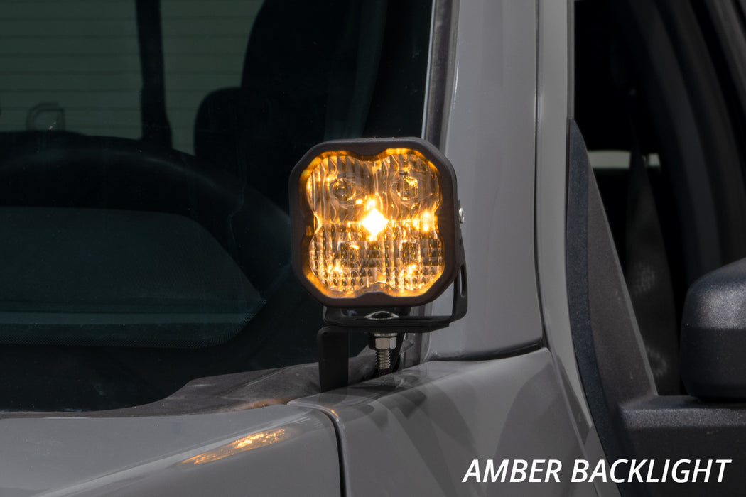 Stage Series Ditch Light Kit For 2021-2022 Ford F-150 SS3 Pro Yellow Combo