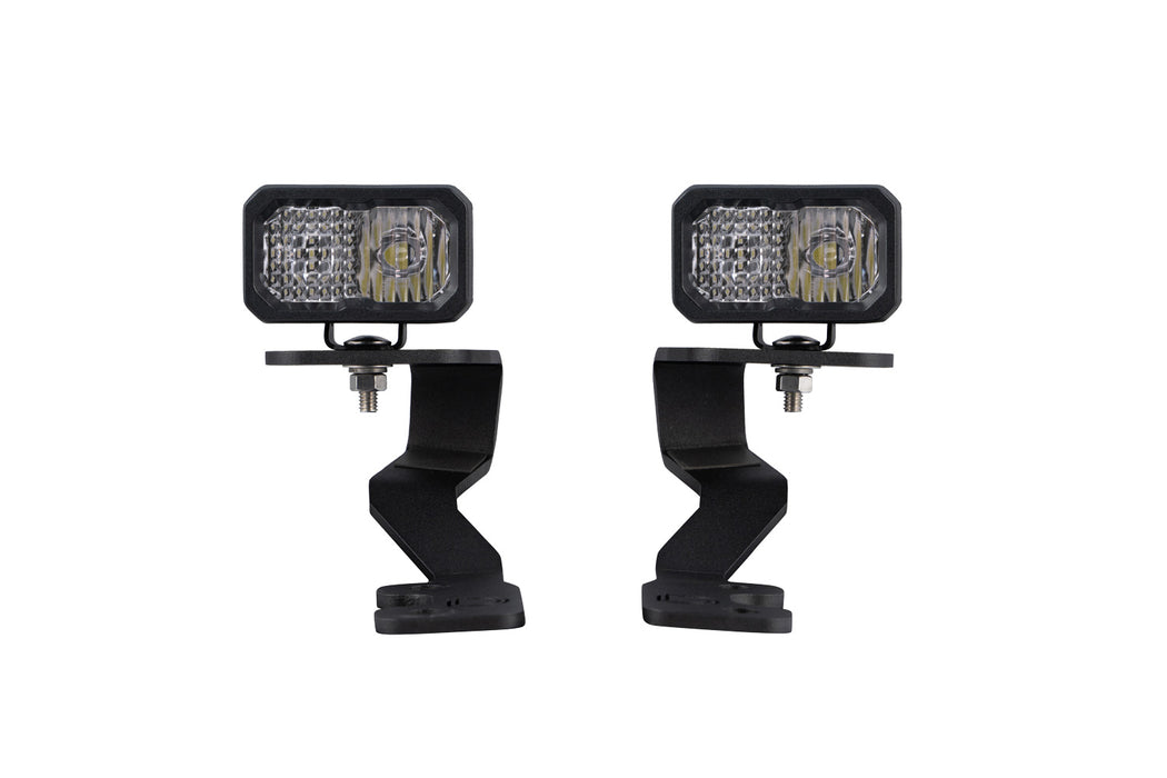 Diode Dynamics - Stage Series Ditch Light Kit For 2022+ Toyota Tundra C2 Pro White Combo