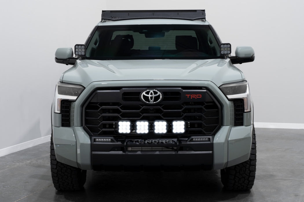 Diode Dynamics - SS5 Grille CrossLink Lightbar Kit For 2022+ Toyota Tundra Sport Yellow Combo