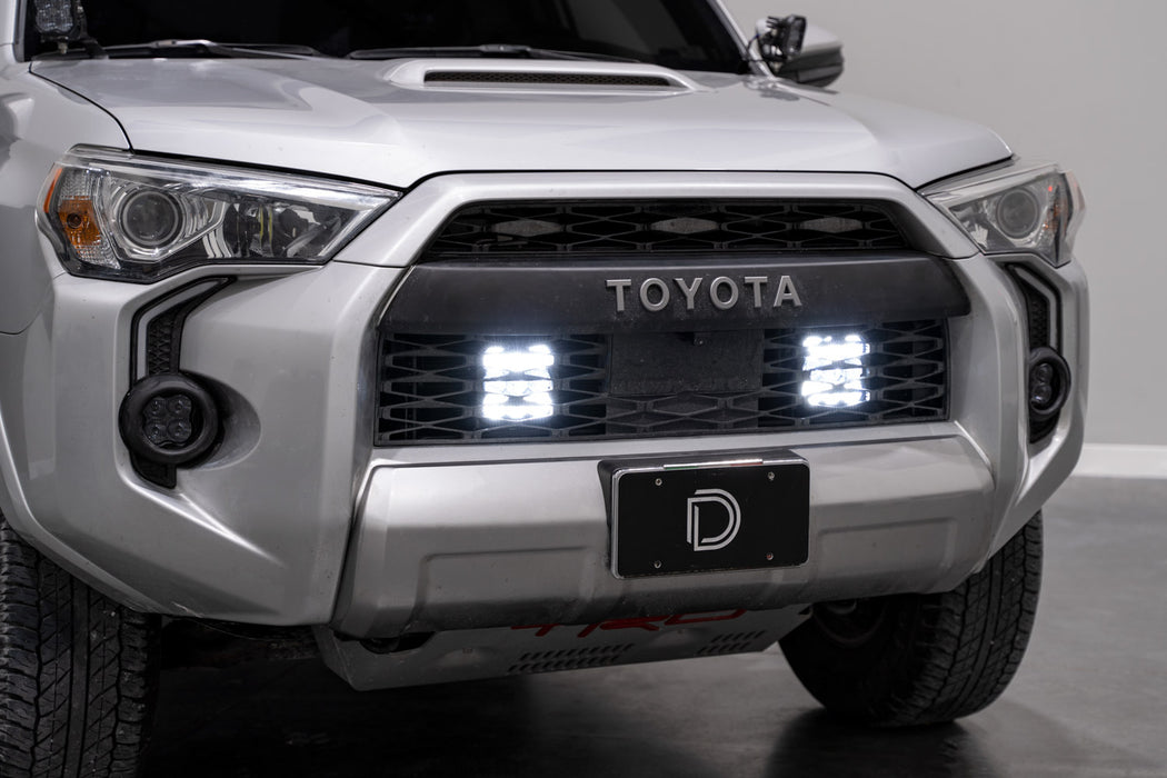 Diode Dynamics - SS5 Stealth LED 2-Pod Kit For 2014-2023 Toyota 4Runner Pro Yellow Combo