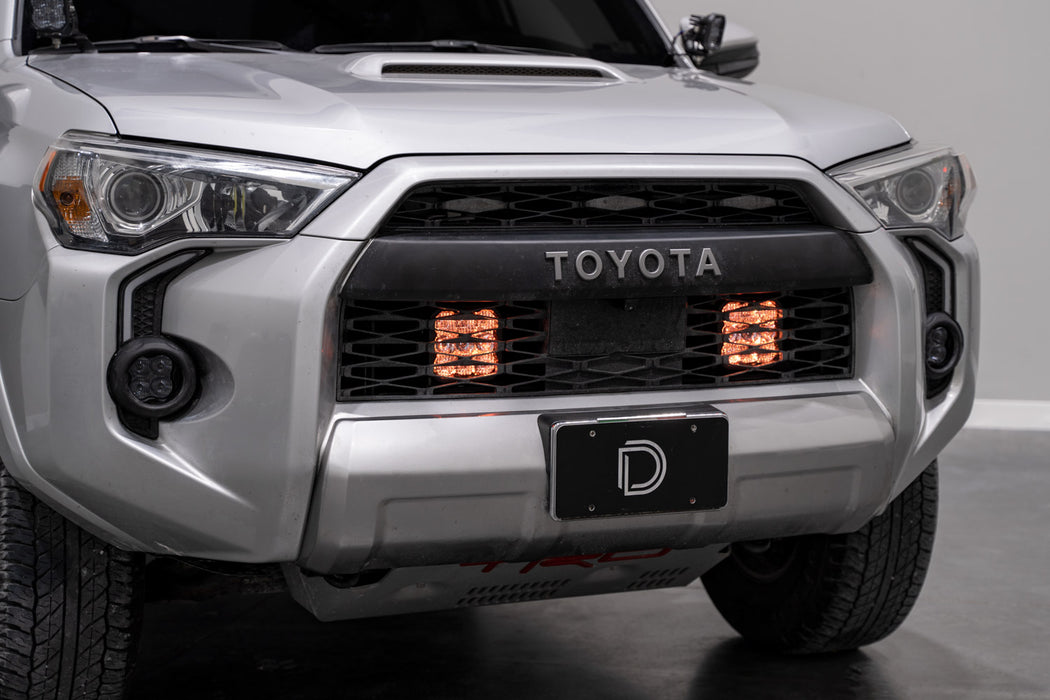 Diode Dynamics - SS5 Stealth LED 2-Pod Kit For 2014-2023 Toyota 4Runner Pro Yellow Combo