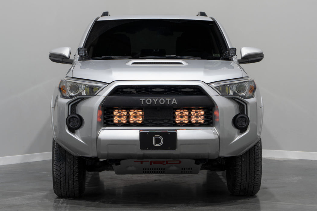 Diode Dynamics - SS5 Stealth LED 2-Pod Kit For 2014-2023 Toyota 4Runner Pro Yellow Combo